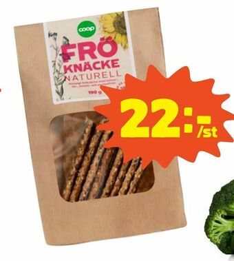 Coop Fröknäcke naturell erbjuda