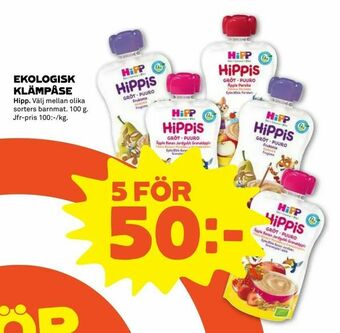 Coop Forum Ekologisk klämpåse erbjuda