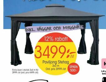 EKO Paviljong Stehag erbjuda
