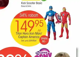 Titan Hero Iron Man/ Captain America