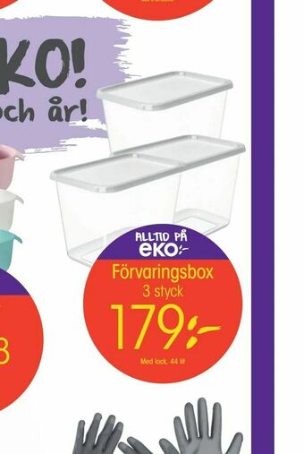 EKO Förvaringsbox erbjuda