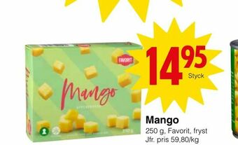 Matöppet Mango erbjuda