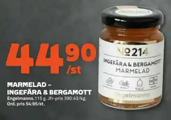 Stora Coop Marmelad - ingefära & bergamott erbjuda
