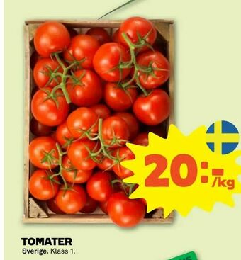 Stora Coop Tomater erbjuda