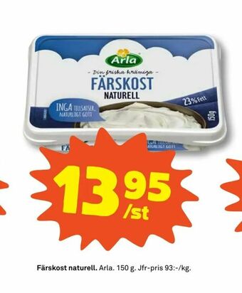 Stora Coop Färskost naturell erbjuda