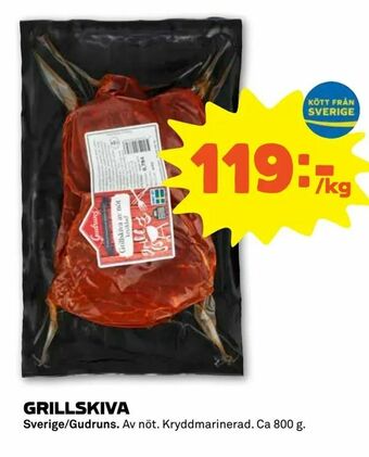 Stora Coop Grillskiva erbjuda