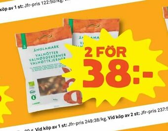 Stora Coop Ekologiska valnötter erbjuda