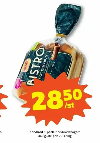 Stora Coop Korvbröd 6-pack erbjuda