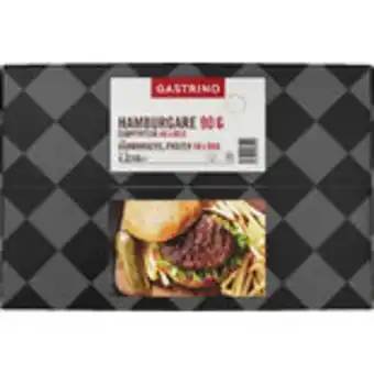 Snabbgross Hamburgare fryst gastrino 48x90g erbjuda