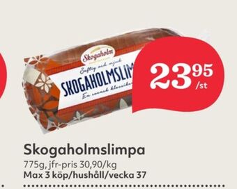 Hemköp Skogaholmslimpa erbjuda