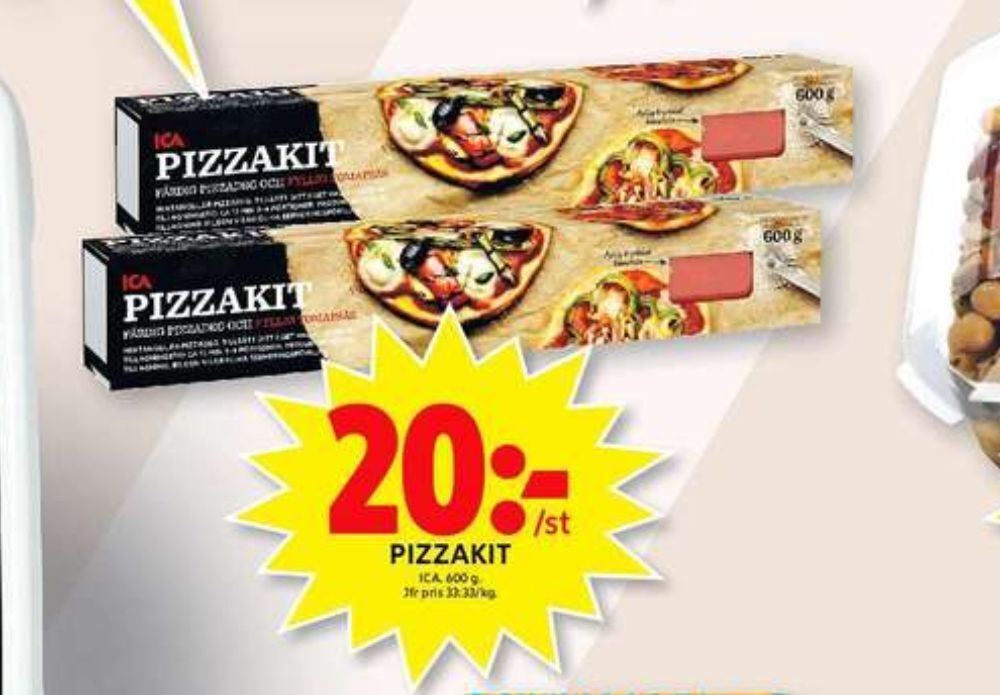 Ica pizza kit erbjudande hos ICA Maxi