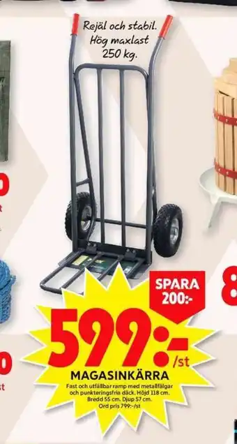 ICA Maxi Grouw magasinkärra erbjuda
