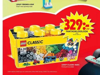 ICA Maxi Lego byggklossar erbjuda