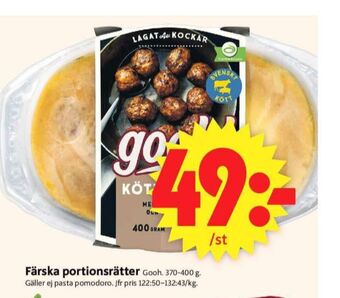ICA Supermarket Gooh färdigrätter erbjuda