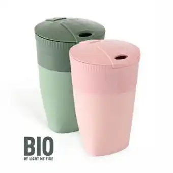 Hopfällbar mugg pack-up-cup bio, 2-pack