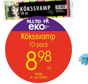 EKO Kökssvamp 10-pack erbjuda