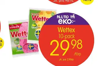 EKO Wettex 10-pack erbjuda