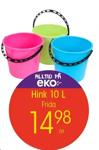 EKO Hink 10 L Frida erbjuda