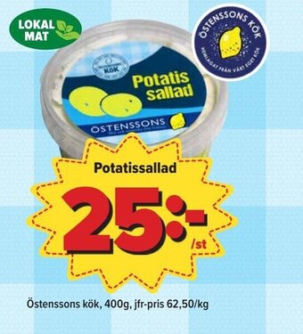 Östenssons Potatissallad erbjuda