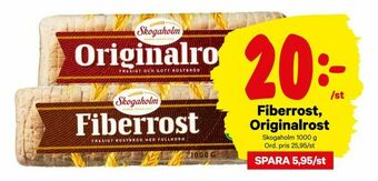 Fiberrost, Originalrost
