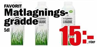 Matdax Matlagningsgrädde erbjuda