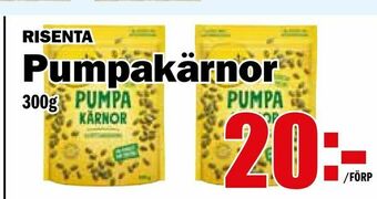 Matdax Pumpakärnor erbjuda