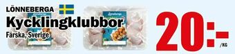 Matdax Kycklingklubbor erbjuda