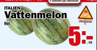 Matdax Vattenmelon erbjuda
