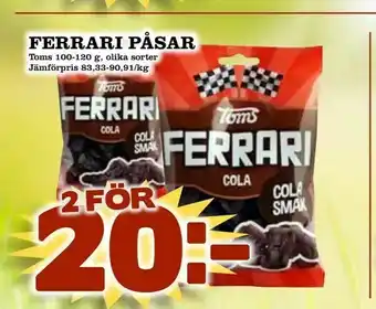Ferrari påsar