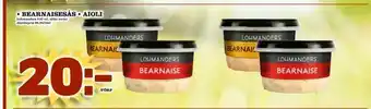 Matvärlden Tensta Bearnaisesås • aioli erbjuda