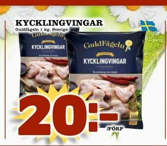 Nya Pulsen Kycklingvingar erbjuda