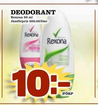 Matvärlden Tensta Deodorant erbjuda