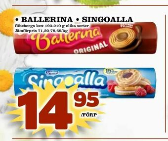 Nya Pulsen Ballerina • singoalla erbjuda