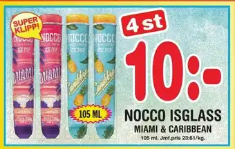 Nya Pulsen Nocco isglass erbjuda
