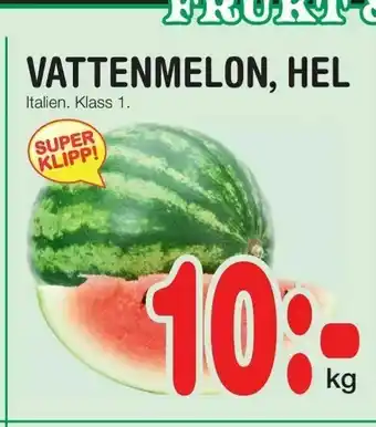 Nya Pulsen Vattenmelon, hel erbjuda