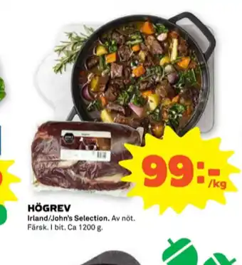 Coop Forum Johns selection högrev erbjuda