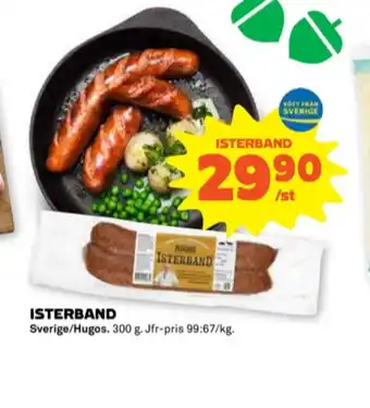 Hugos isterband