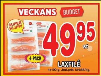 Nya Pulsen LAXFILÉ erbjuda