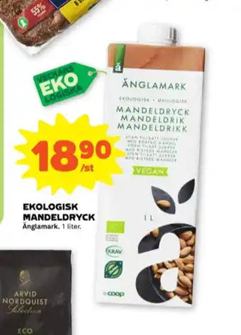 Coop Forum Änglamark mandeldryck erbjuda