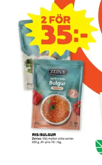 Zeinas bulgur