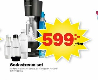 Pekås Sodastream set erbjuda