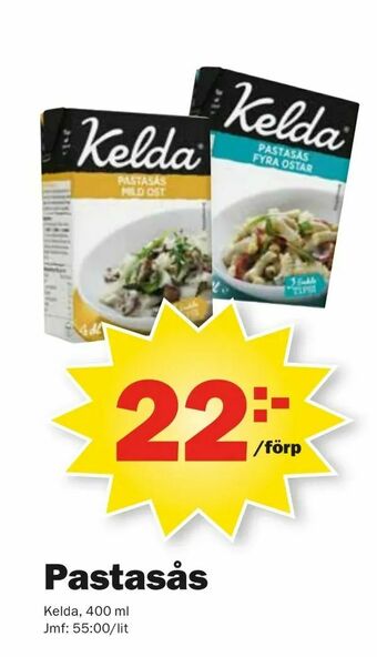 Pekås Pastasås erbjuda
