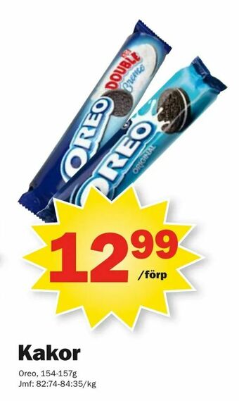 Pekås Kakor erbjuda