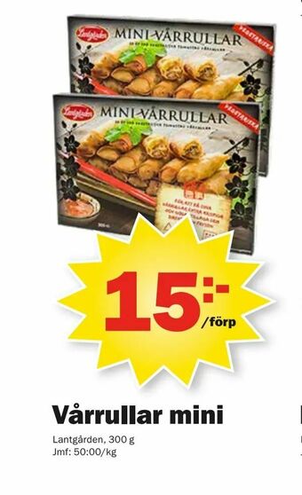 Pekås Vårrullar mini erbjuda