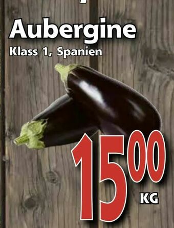 Supergrossen Aubergine erbjuda