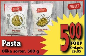 Supergrossen Pasta erbjuda