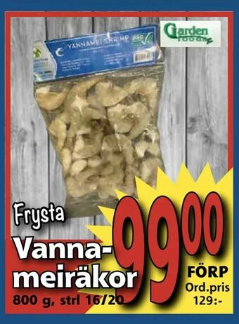 Supergrossen Vannameiräkor erbjuda