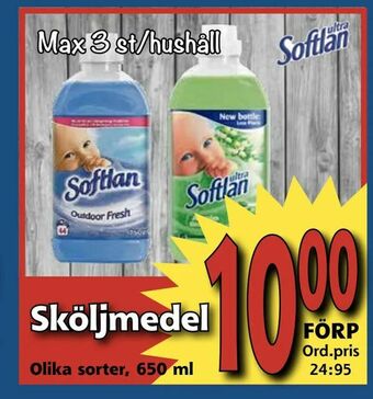 Supergrossen Sköljmedel erbjuda