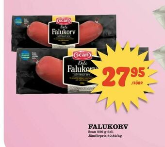 Supergrossen Falukorv erbjuda