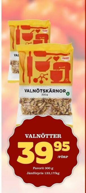 Supergrossen Valnötter erbjuda